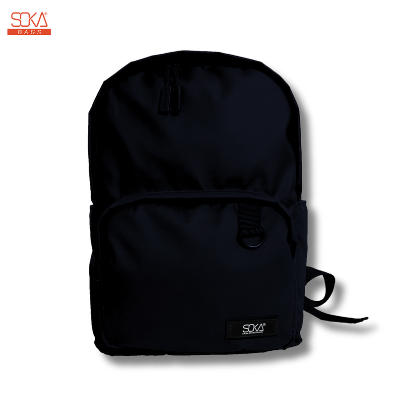 SOKA – Tas Ransel Pria | Backpack Acitya Black - Bahan Waterproof