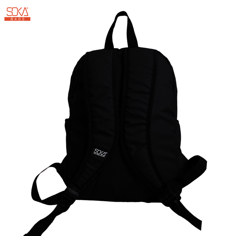 SOKA – Tas Ransel Pria | Backpack Acitya Black - Bahan Waterproof