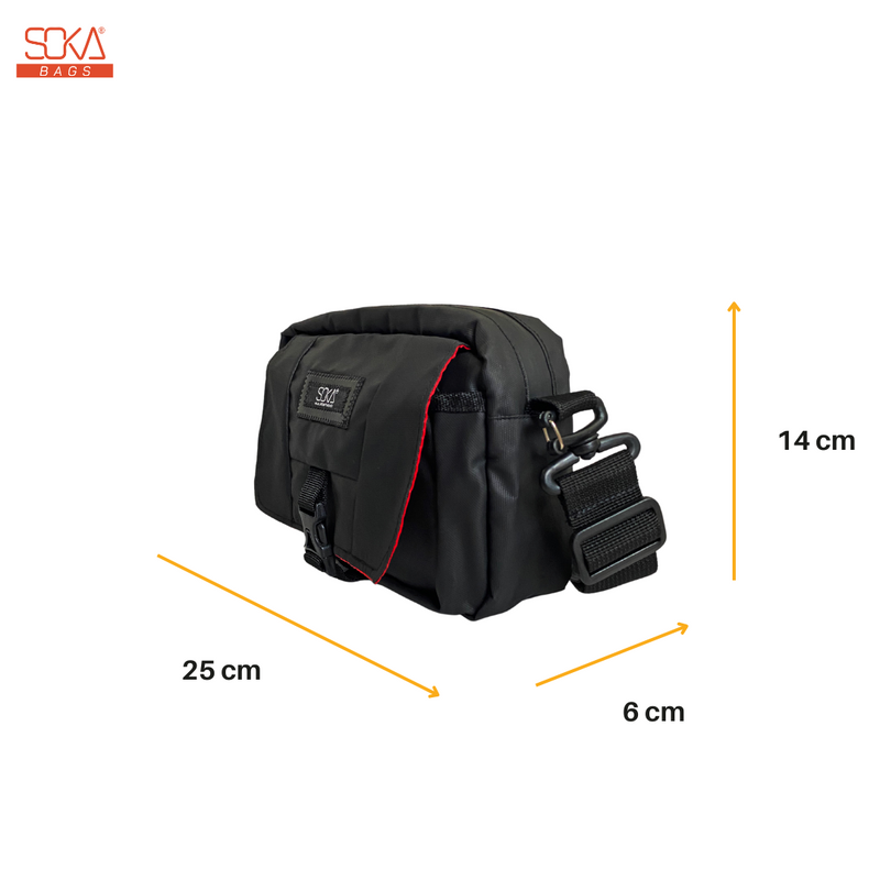 SOKA – Tas Selempang Pria | Slingbag Adika - Bahan Waterproof