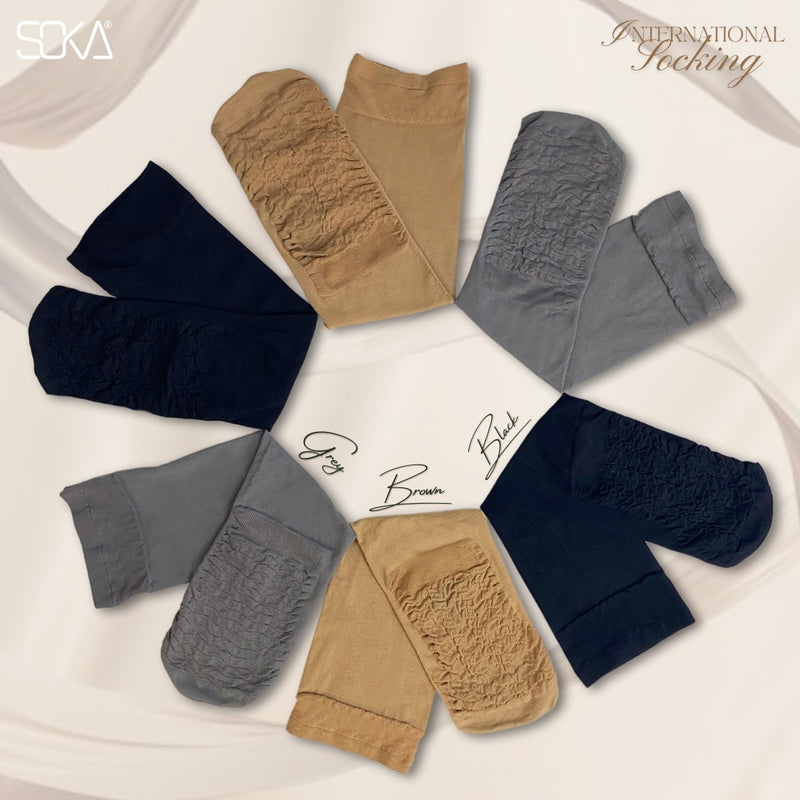 SOKA - Kaos Kaki - Socking Wrinkle Premium - Fashion Muslim