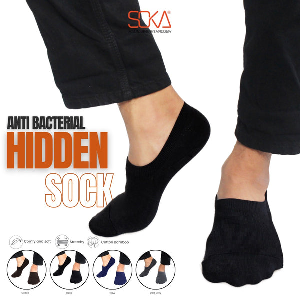 SOKA - Kaos Kaki Hidden  - Dynamic Socks - Bahan Premium