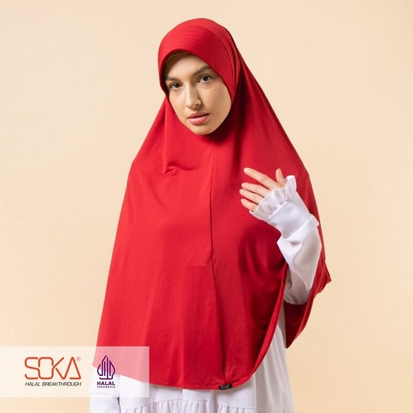 SOKA Kerudung / Hijab Bergo Nazwa - Fashion Muslimah