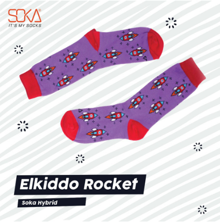 SOKA - Kaos Kaki Anak - Motif Elkido