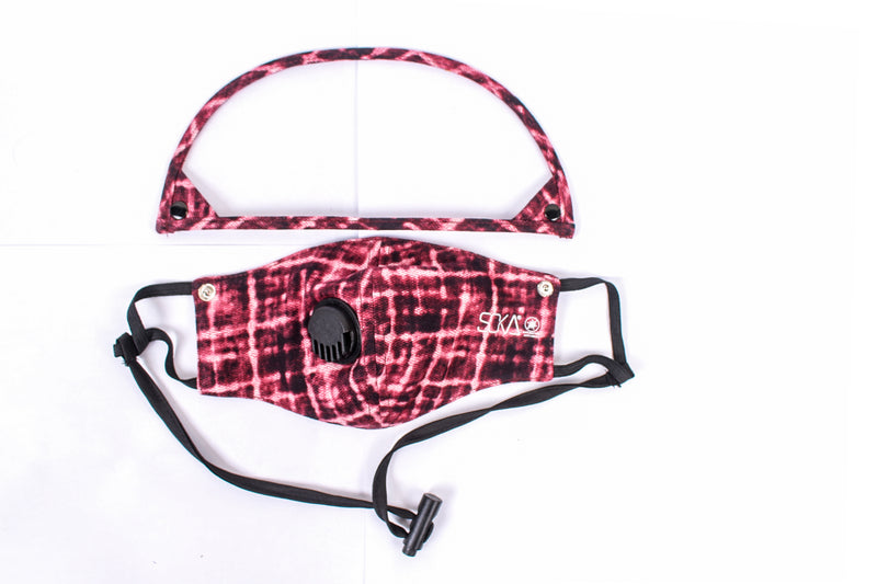 Masker faceshield Airflow - Motif