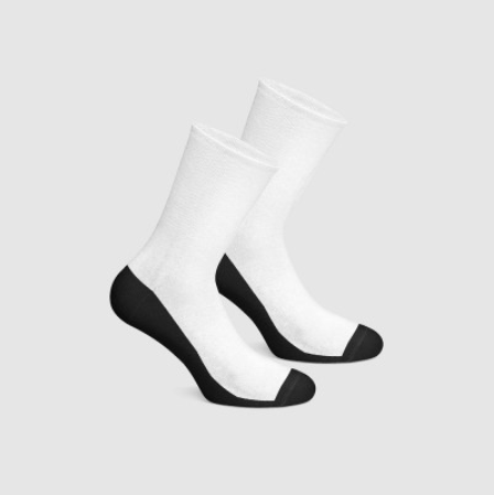 SOKA - Kaos Kaki SMP - Black White