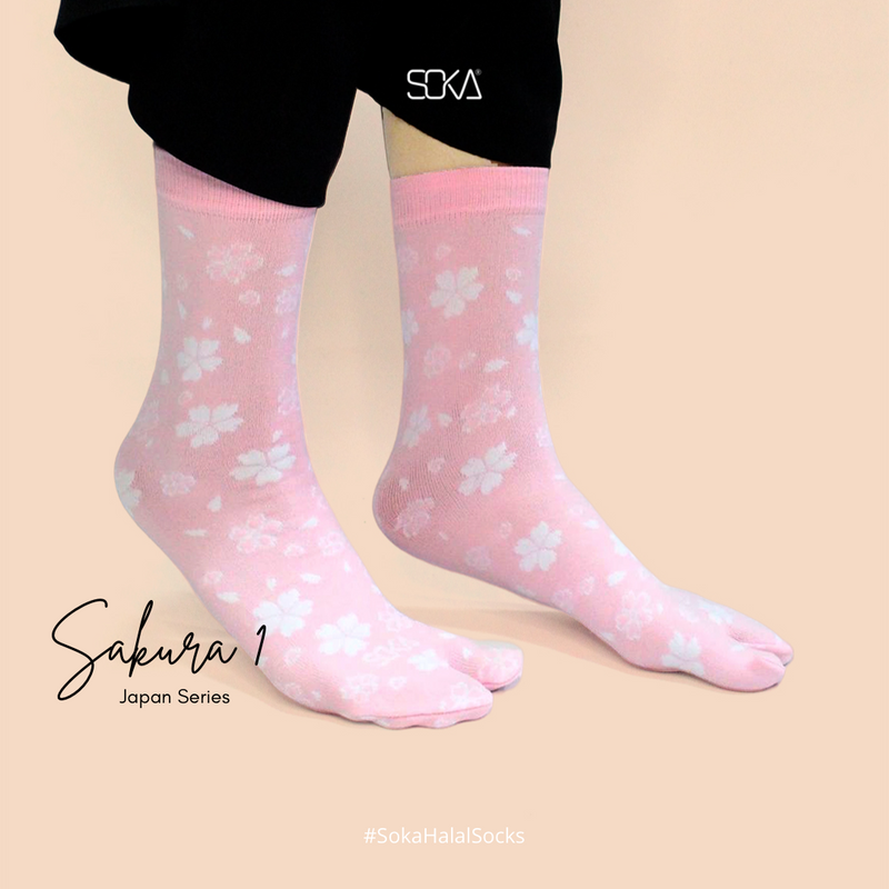 SOKA - Kaos Kaki Motif Japan Series 2 - Aksesoris Fashion