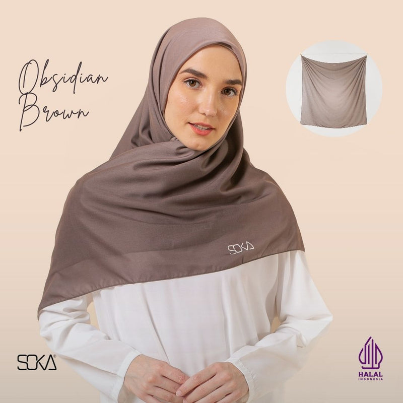 SOKA - Kerudung/Hijab Segi Empat Gradasi- Fashion Muslim 1