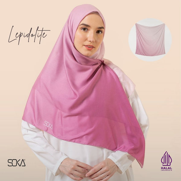 SOKA - Kerudung/Hijab Segi Empat Gradasi-Fashion Muslim 2