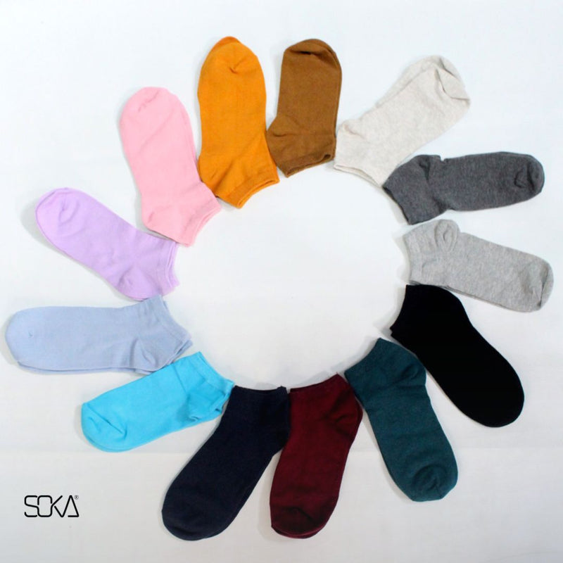 SOKA - Kaos Kaki Pendek / Ankle Wanita & Pria